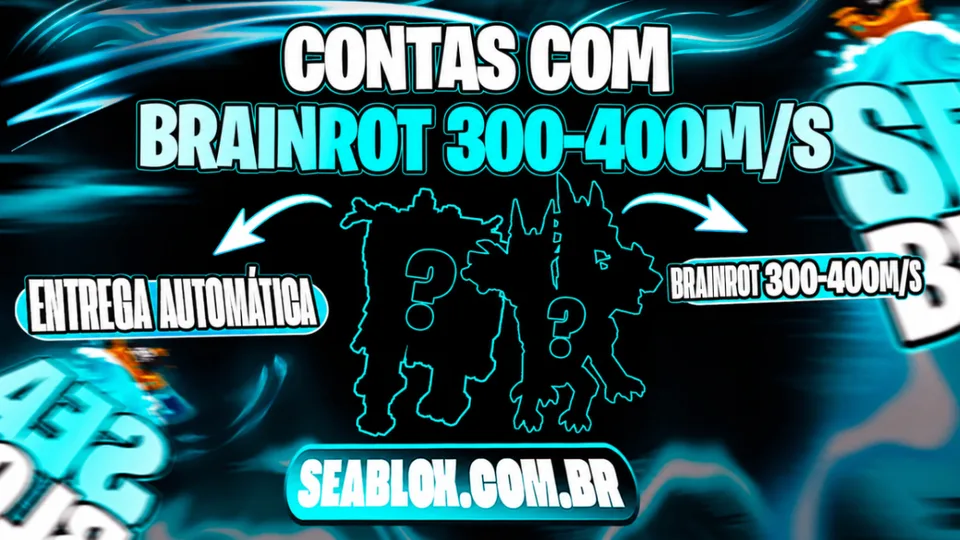 BRAINROT SECRETO ALEATÓRIO 300M/S A 400M/S