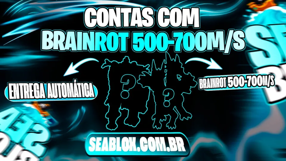 BRAINROT SECRETO ALEATÓRIO 500M/S A 700M/S