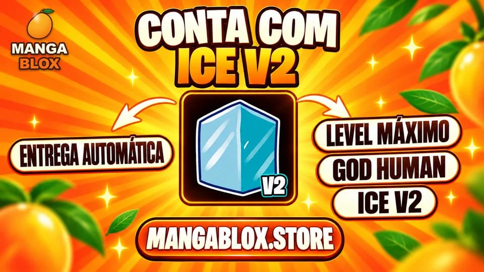 🧊 LEVEL MÁX +👊 GODHUMAN + ICE V2 (DESPERTADA/V2) 🍎
