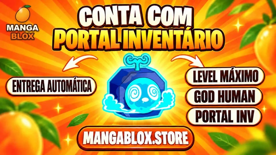 👊 LVMAX + GHM + 🌌PORTAL NO INVENTARIO + FRUTAS E ITENS 🍎